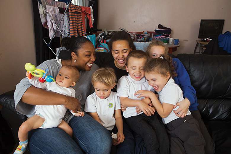 CSV’s Volunteers Supporting Families scheme inspired its work in helping parents with child protection reviews. Image: CSV