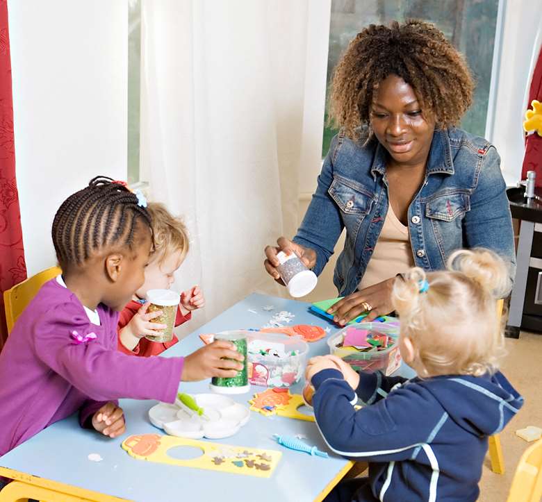 Over a six month period four per cent of childminders ceased working.