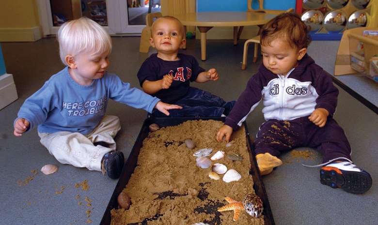 Developing more good quality, affordable childcare is key to helping parents back to work, say charities. Picture: Paul Cousans