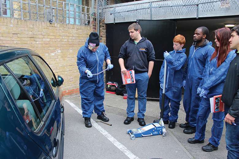 Haynes MechaniX helps young people gain experience and qualifications in car mechanics