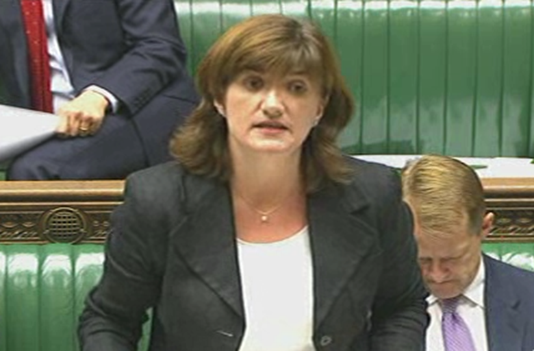 Education Secretary Nicky Morgan announced the new measures as an amendment to the Education and Adoption Bill. Picture: UK Parliament