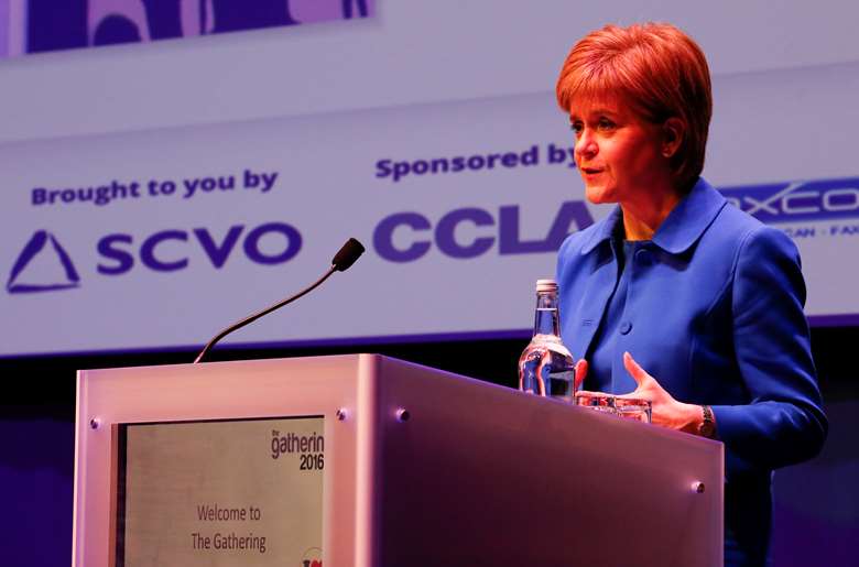 Scottish First Minister Nicola Sturgeon said she wants every young person to have a fair chance to study at university. Picture: Scottish Government